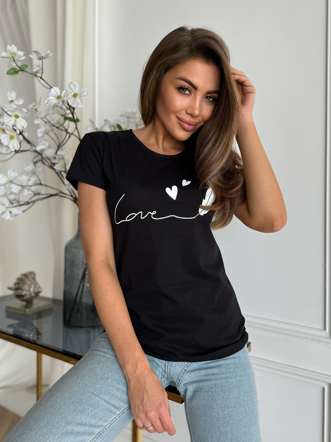 Футболка ISSA Plus модель WN20-636_черный Фото