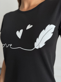 Футболка ISSA Plus модель WN20-636_черный Фото