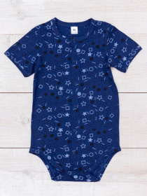 Боди для младенцев Носи своє модель 5048-002-4-geometrq-temno-sinj Фото