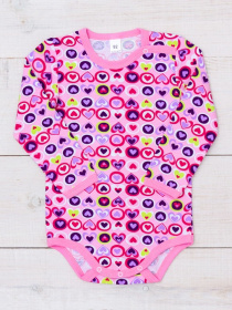 Боди для младенцев Носи своє модель 5010-043-5-serdechka-na-rozhevomu Фото