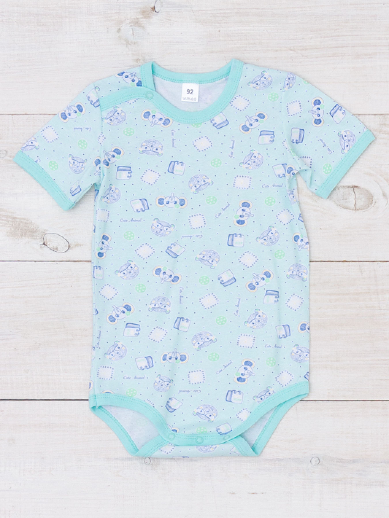 Боди для младенцев Носи своє модель 5011-002-5-zvrqta-svtla-m-qta Фото