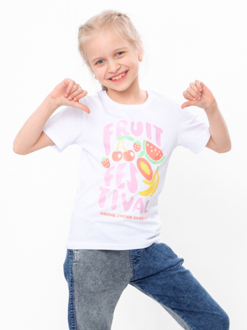 Футболка Носи своє модель 6021-001-33-5-frukti-blij Фото