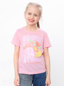 Футболка Носи своє модель 6021-001-33-5-frukti-svtlo-rozhevij Фото