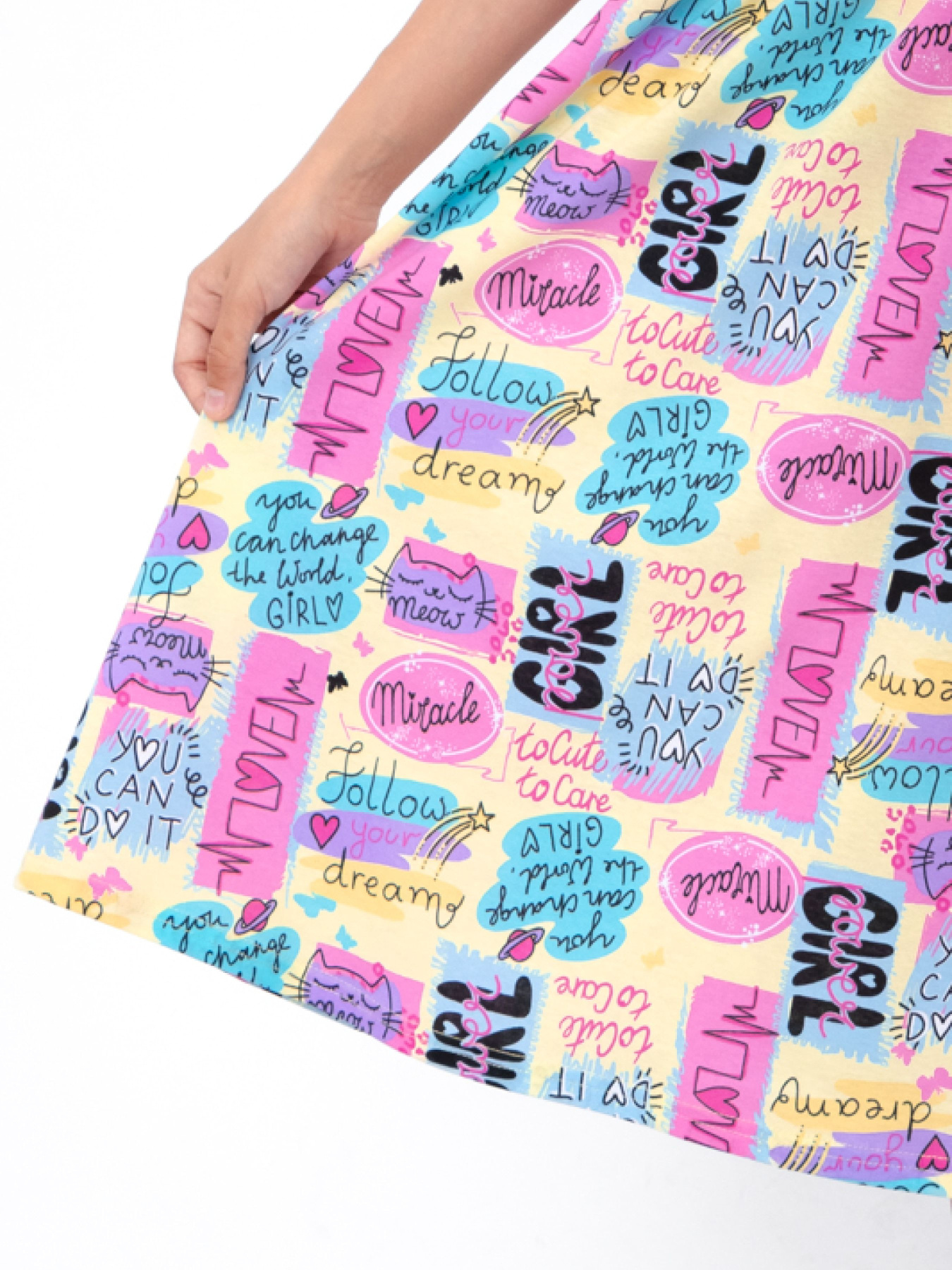 Сукня міді Носи своє модель 6257-002-girl-svtlo-zhovtij Фото