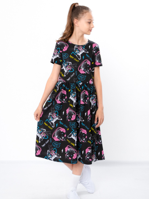 Платье миди Носи своє модель 6257-002-cat-amp-dog Фото
