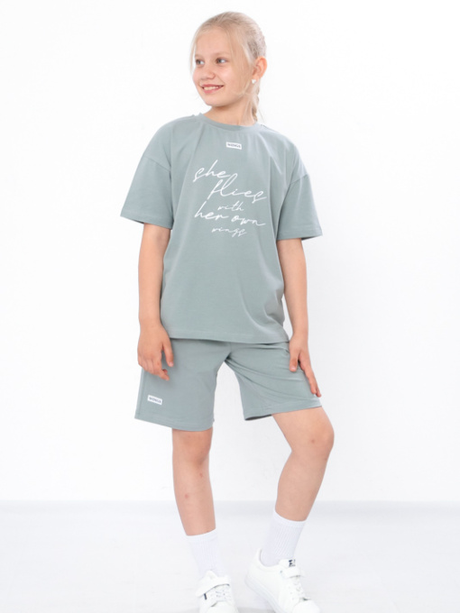 Повсякденний костюм Носи своє модель 6431-036-33-srij-nefrit Фото