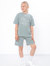 Повсякденний костюм Носи своє модель 6431-036-33-srij-nefrit Фото