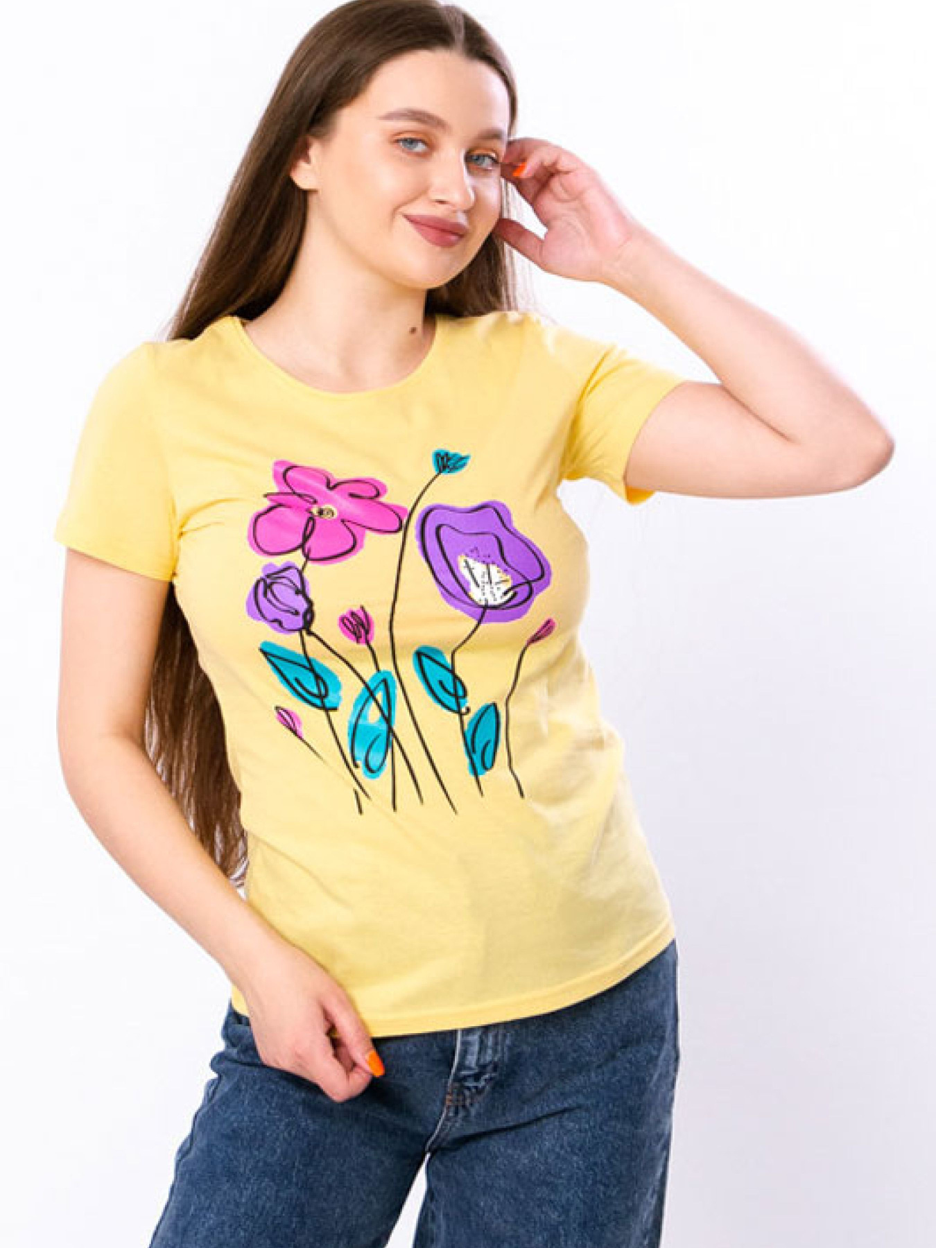 Футболка Носи своє модель 8188-001-33-2-svtlo-psochnij-qskrav-kvti Фото