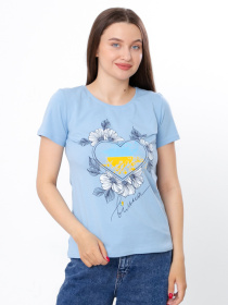 Футболка Носи своє модель 8188-036-33-blakitnij-vlxna Фото