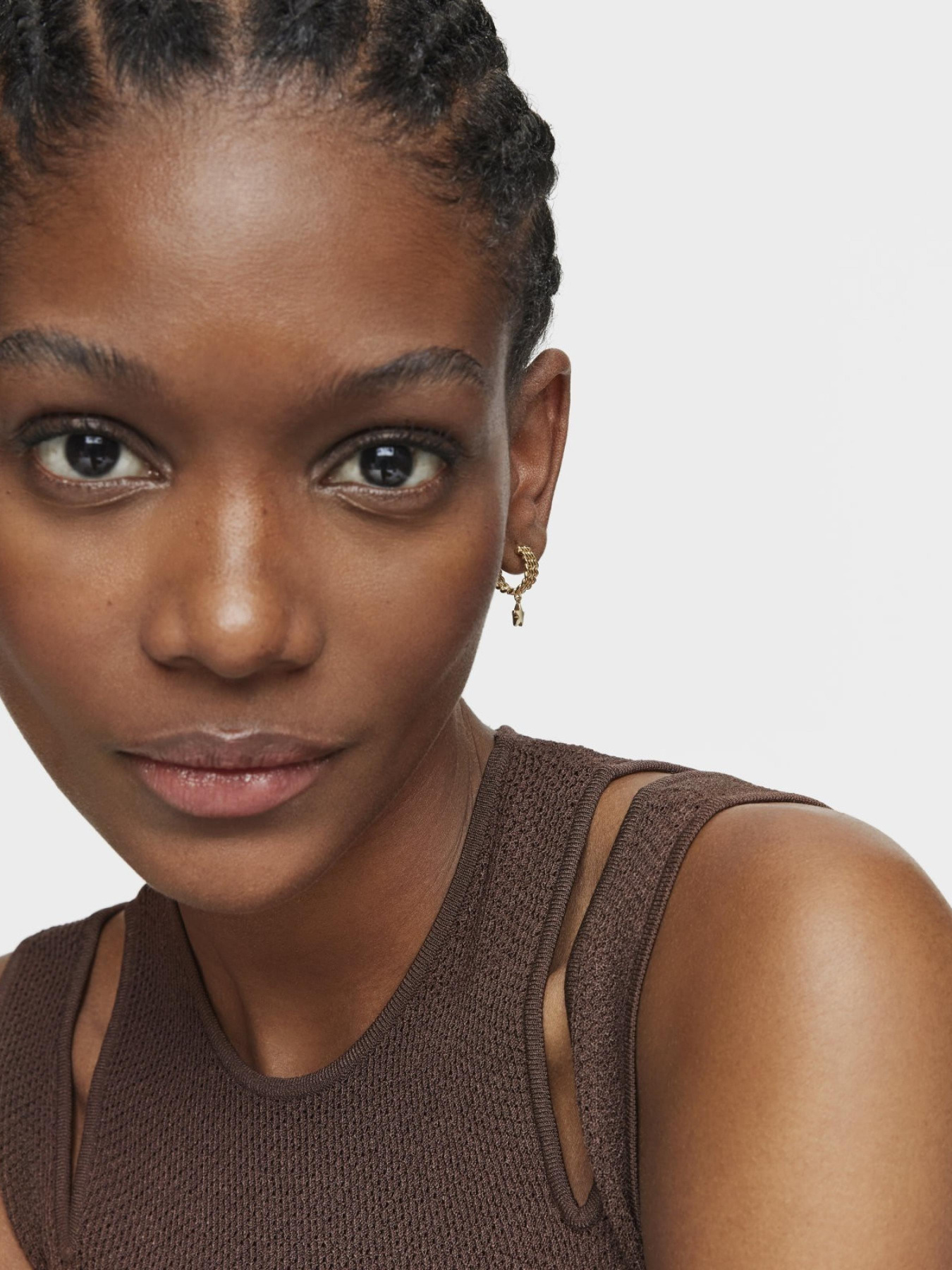 Серьги-кольца TOUS модель 1004093500 Фото