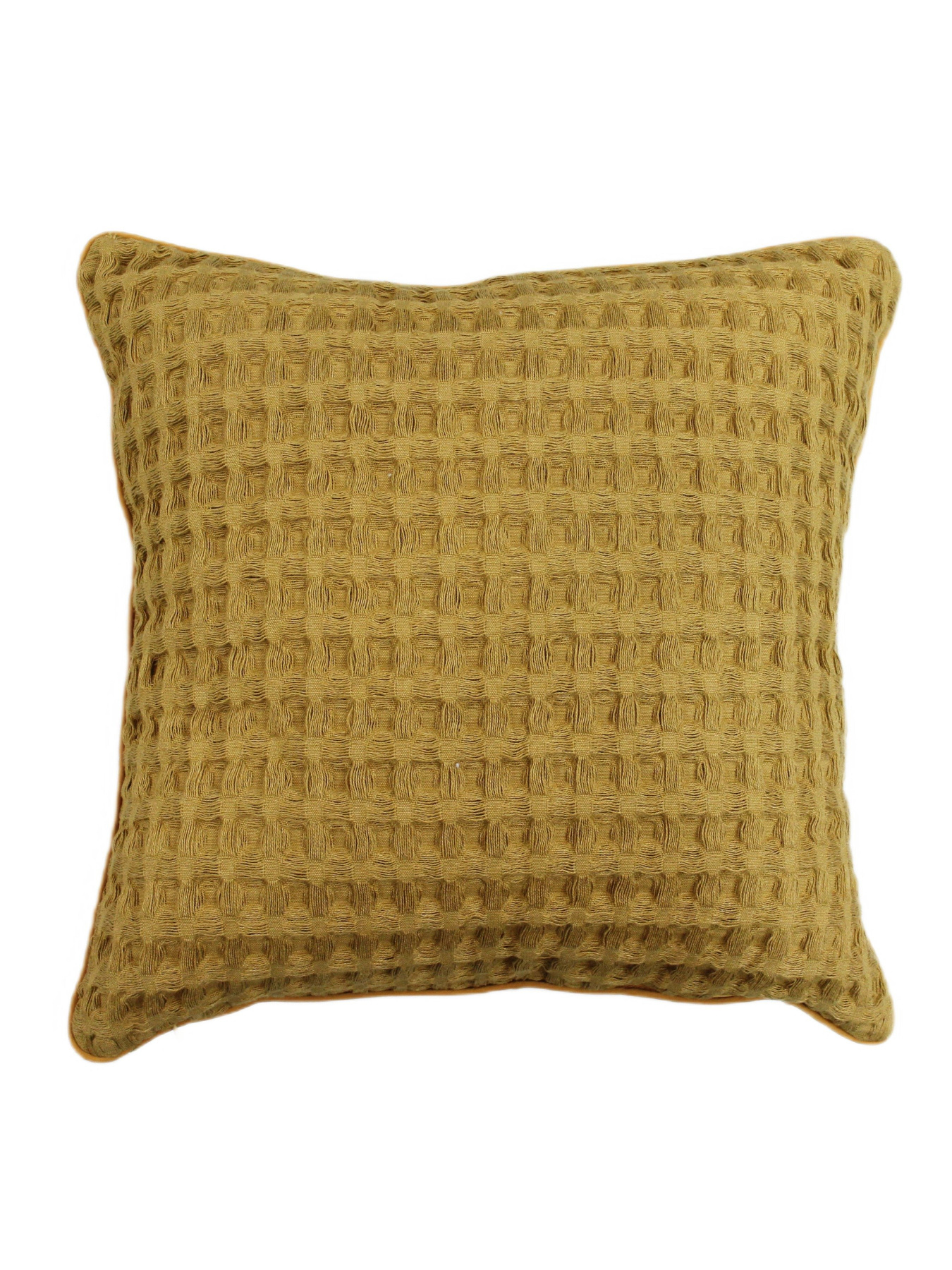 Декоративна подушка гірчиця МАЕСТРО Модель 105466 Фото