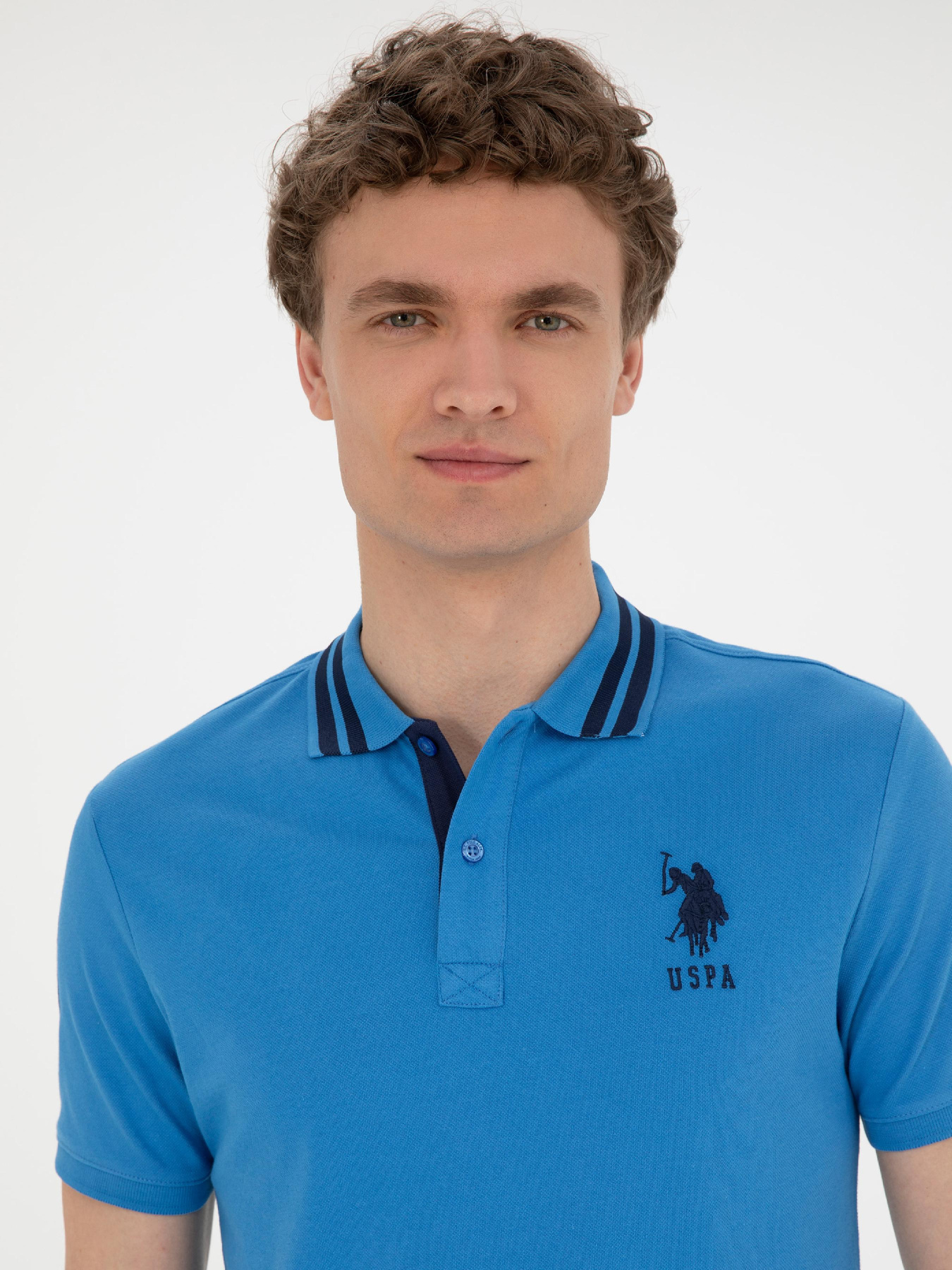 Поло US Polo модель USPAINT.1571222.VR045 Фото