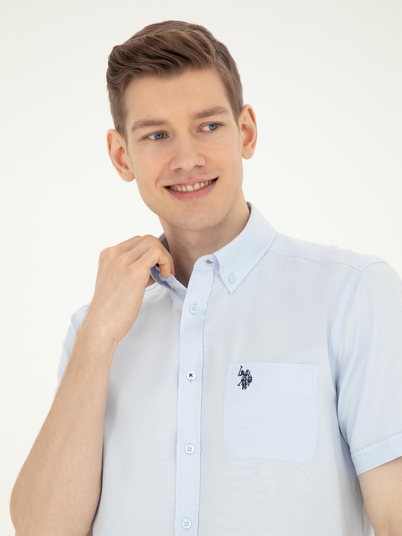 Рубашка US Polo модель G081GL004.000.1829651.VR003 Фото