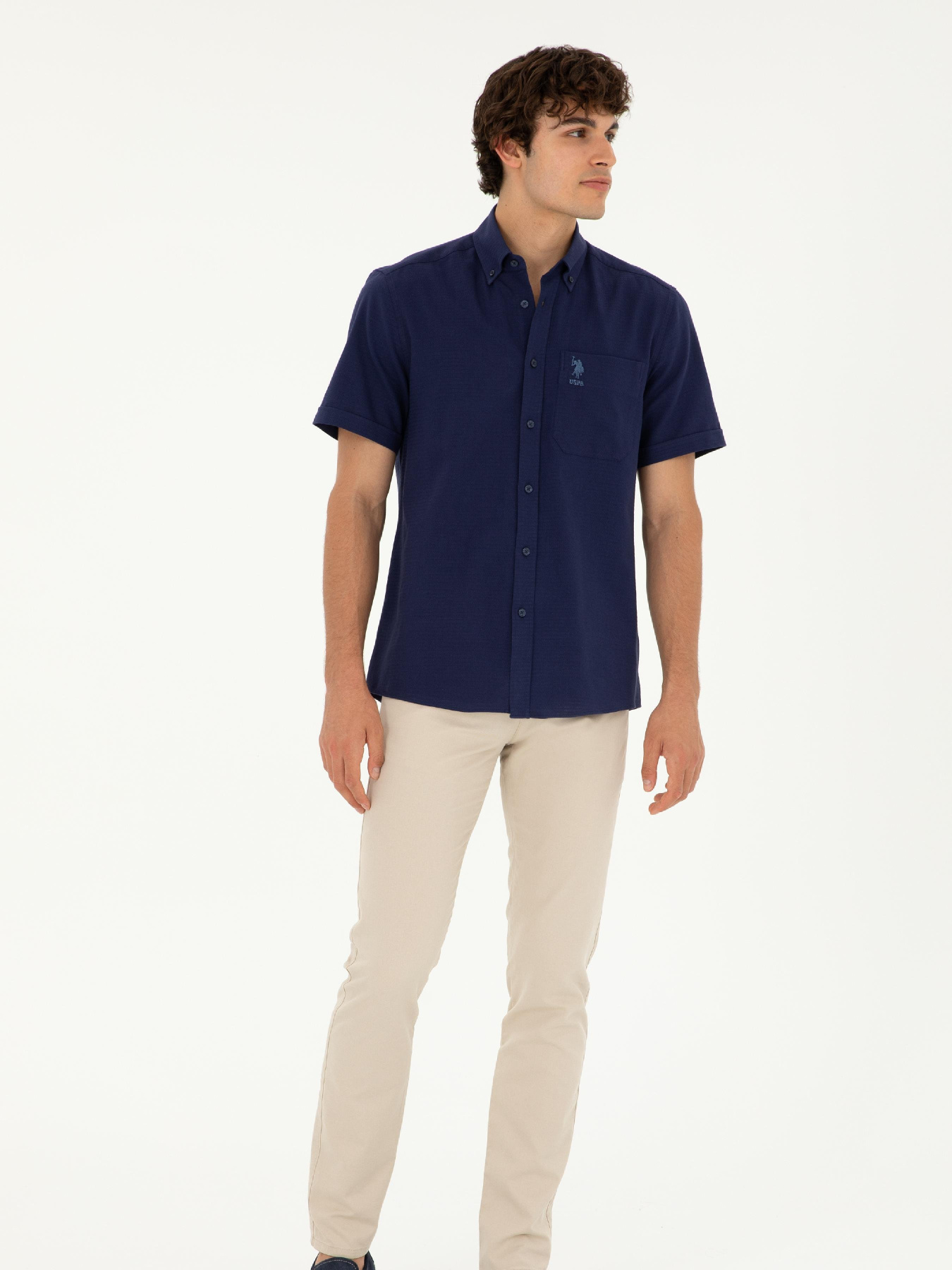 Рубашка US Polo модель G081GL004.000.1830979.VR033 Фото