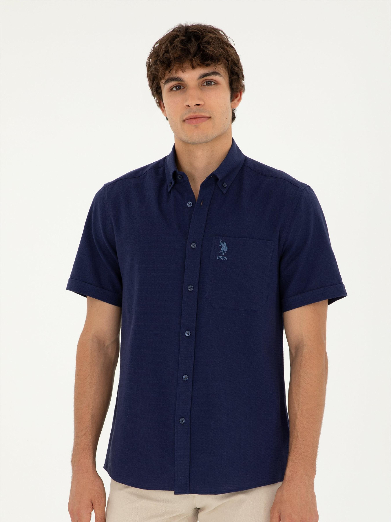 Рубашка US Polo модель G081GL004.000.1830979.VR033 Фото