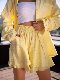 Костюм ISSA Plus модель SA-535_желтый Фото