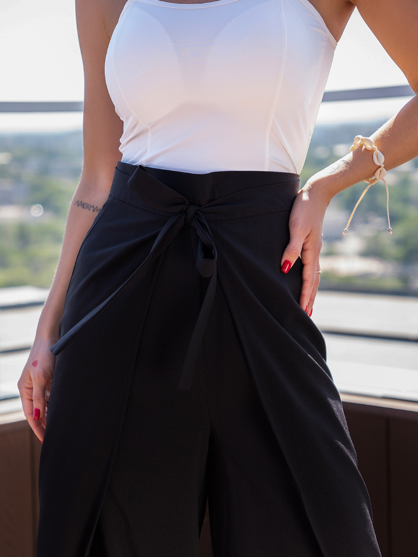 Палаццо ISSA Plus модель 14717_черный Фото