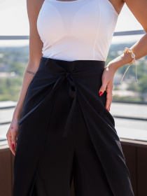 Палаццо ISSA Plus модель 14717_черный Фото