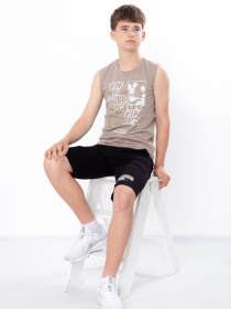 Костюм Носи своє модель 6185-057-33-1-svtlij-mokko-chornij Фото