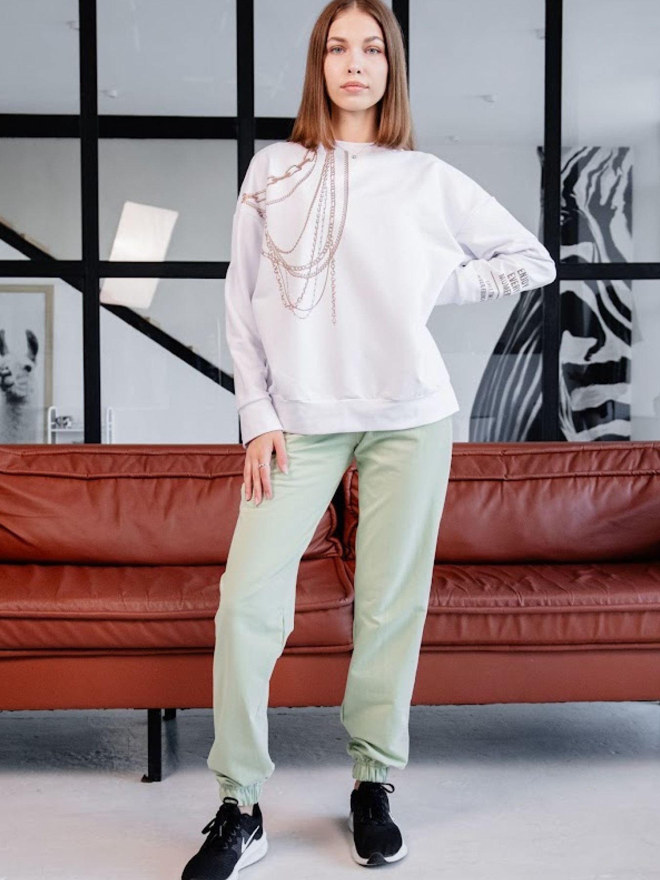 Джоггеры Носи своє модель 8391-057-snzhna-m-qta Фото