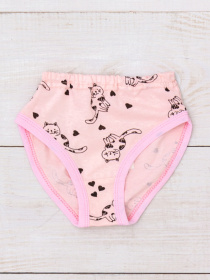 Труси Носи своє модель 272-002v-chorn-kotiki-persik Фото