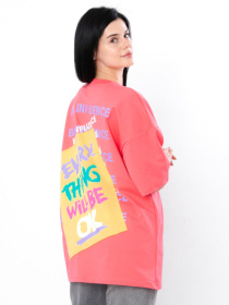 Футболка Носи своє модель 3393-057-33-pomaranchevij-koral-ok Фото