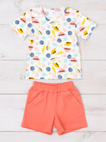 Повседневный костюм Носи своє модель 5070-043-5-mushl-molochnij Фото