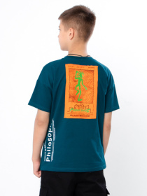 Футболка Носи своє модель 6414-057-33-1-temno-smaragdovij Фото