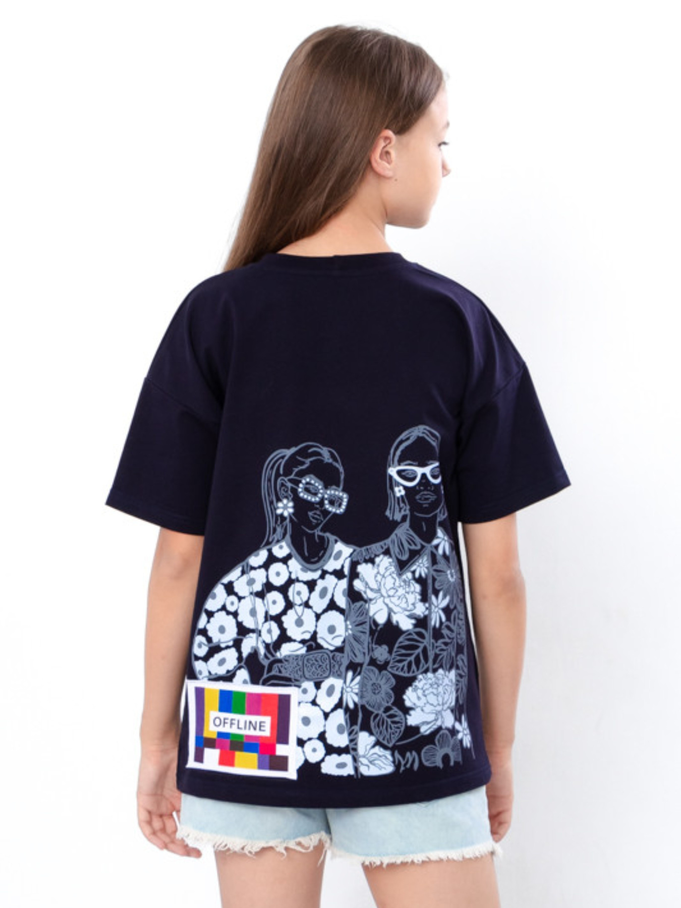 Футболка Носи своє модель 6414-057-33-2-chornilxno-sinj Фото