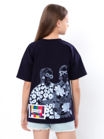 Футболка Носи своє модель 6414-057-33-2-chornilxno-sinj Фото