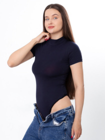 Боди Носи своє модель 8082-036-1-chornilxno-sinj Фото