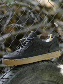 Кеды низкие Legessy модель LEEDS_NUBUCK_PERF Фото