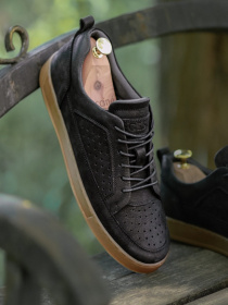 Кеды низкие Legessy модель LEEDS_NUBUCK_PERF Фото