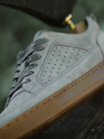 Кеды низкие Legessy модель LEEDS_GREY_PERF Фото