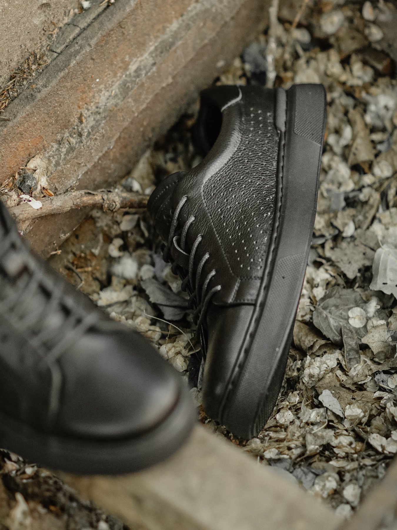 Кеди низькі Legessy Модель VINIL_BLACK_PERF Фото