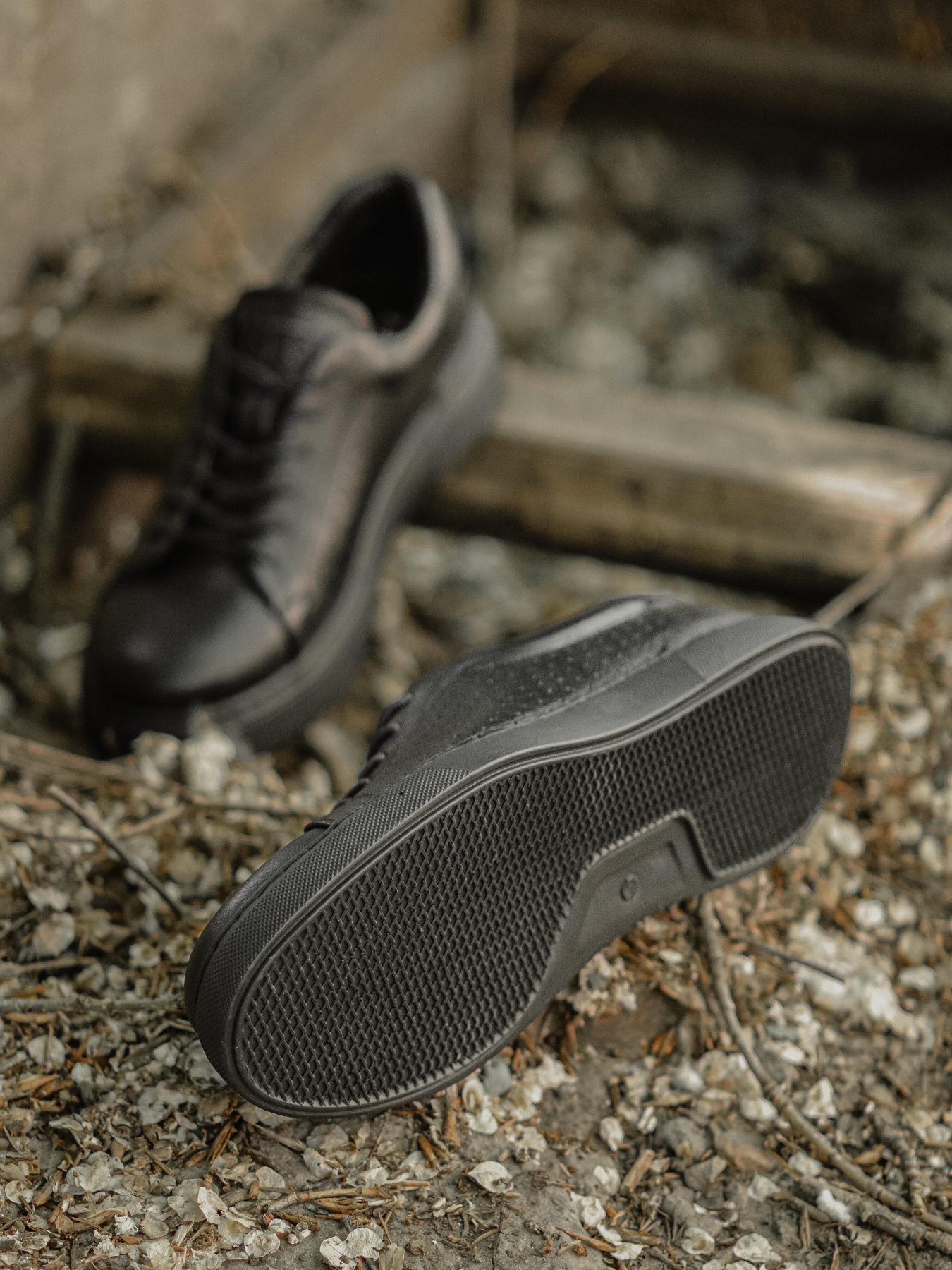 Кеды низкие Legessy модель VINIL_BLACK_PERF Фото