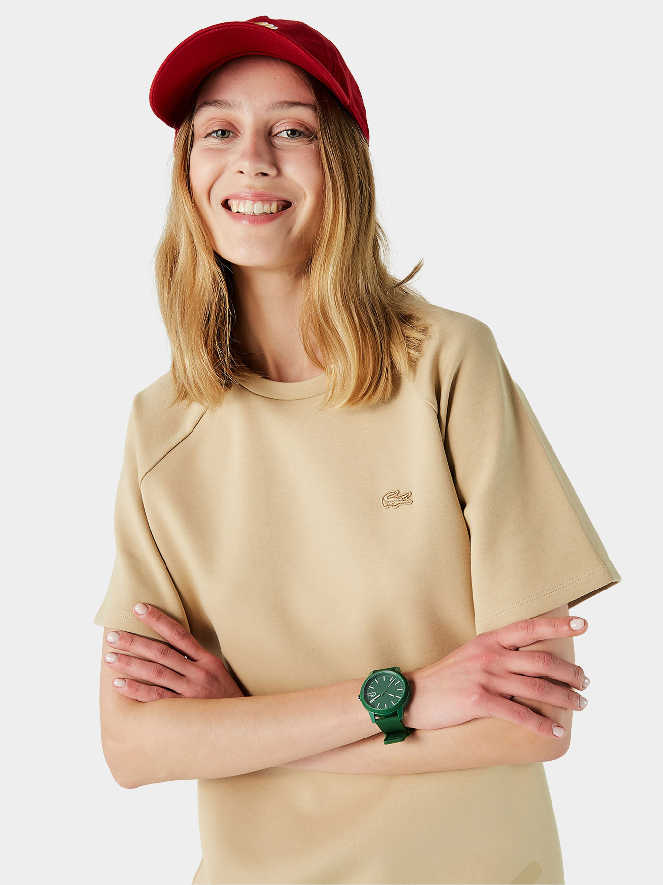 Платье-футболка Lacoste модель EF020606K Фото