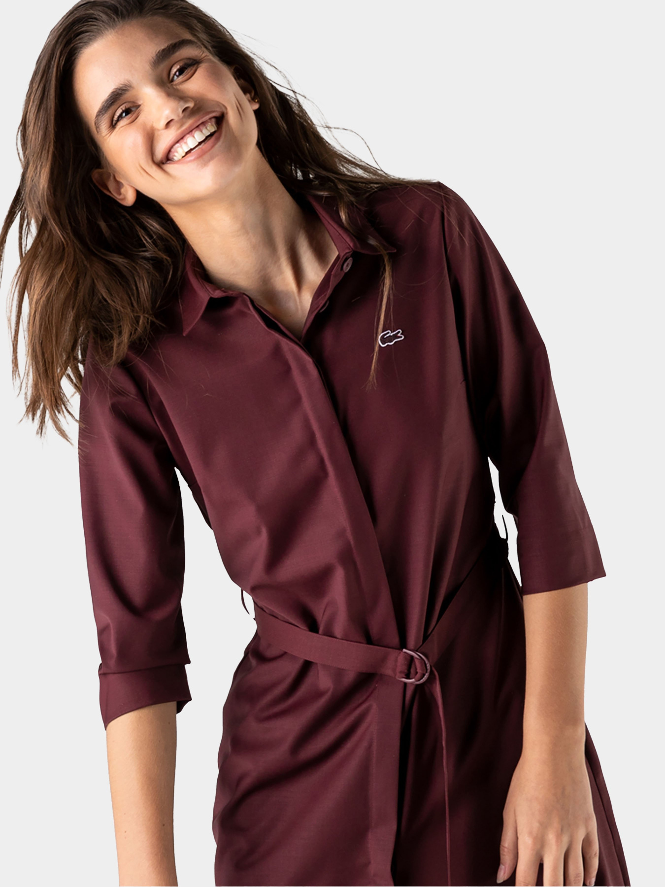 Платье мини Lacoste модель EF193838R Фото