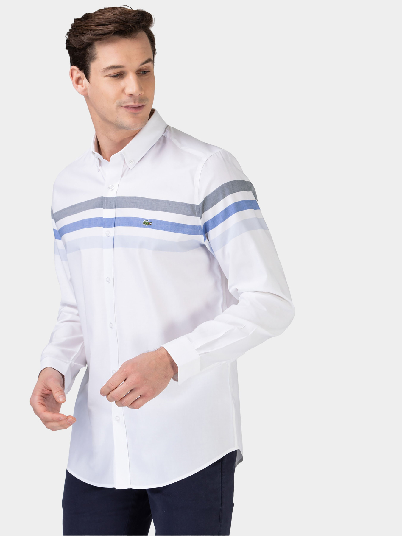 Рубашка повседневная Lacoste модель CH014343M Фото