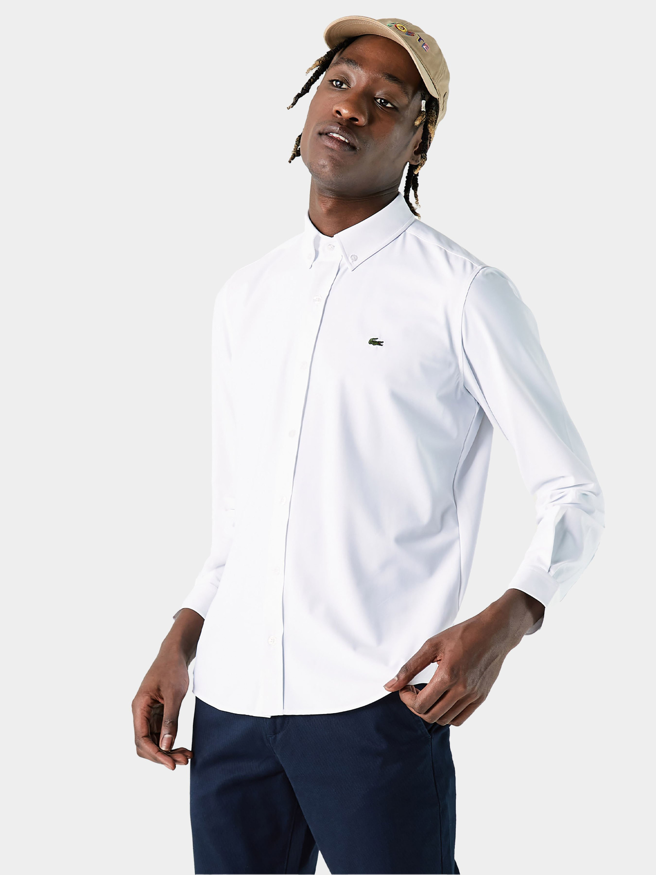 Рубашка повседневная Lacoste модель CH018686B Рубашка повседневная Lacoste модель CH018686B Фото