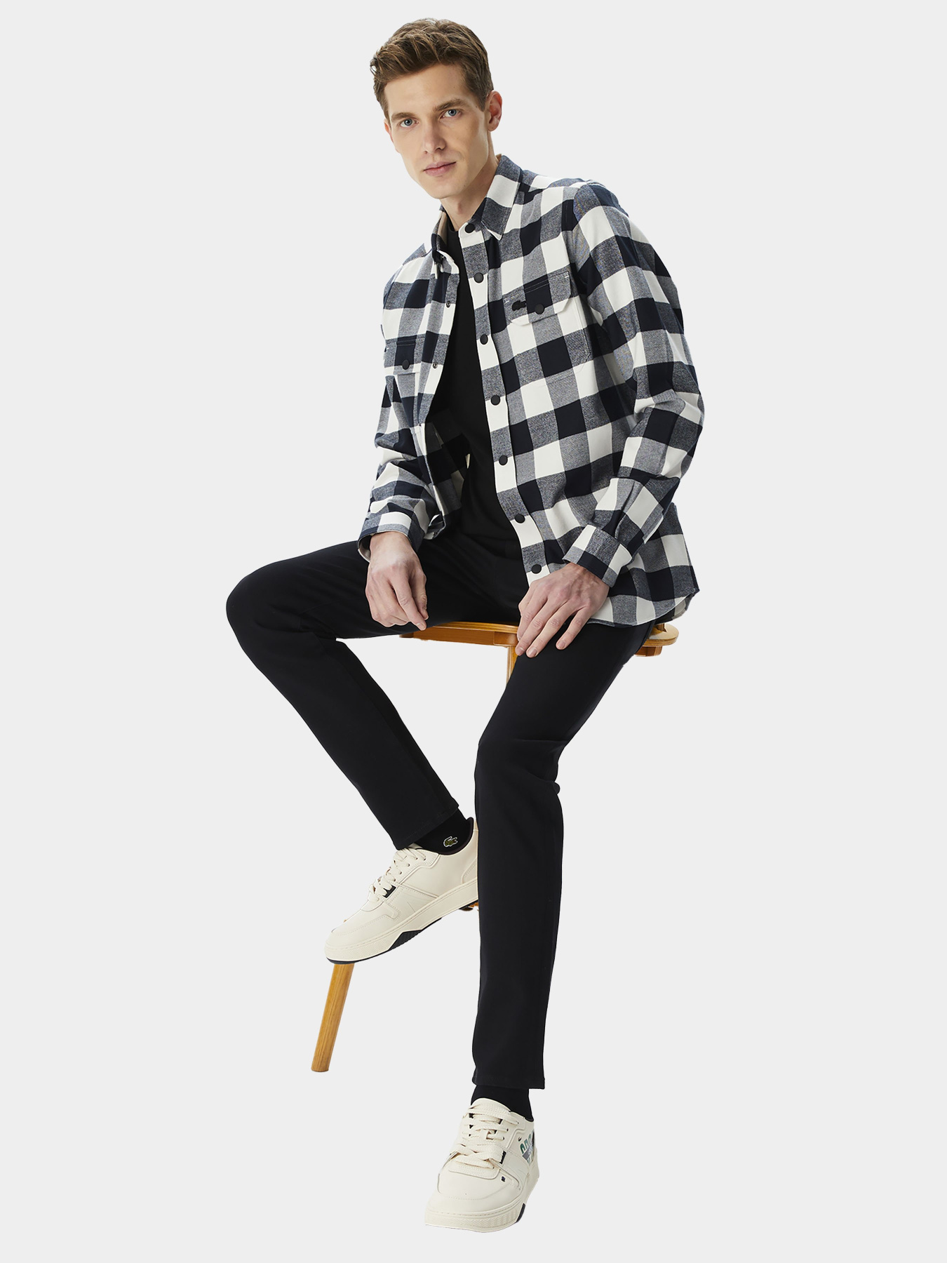 Рубашка повседневная Lacoste модель CH231111S Фото