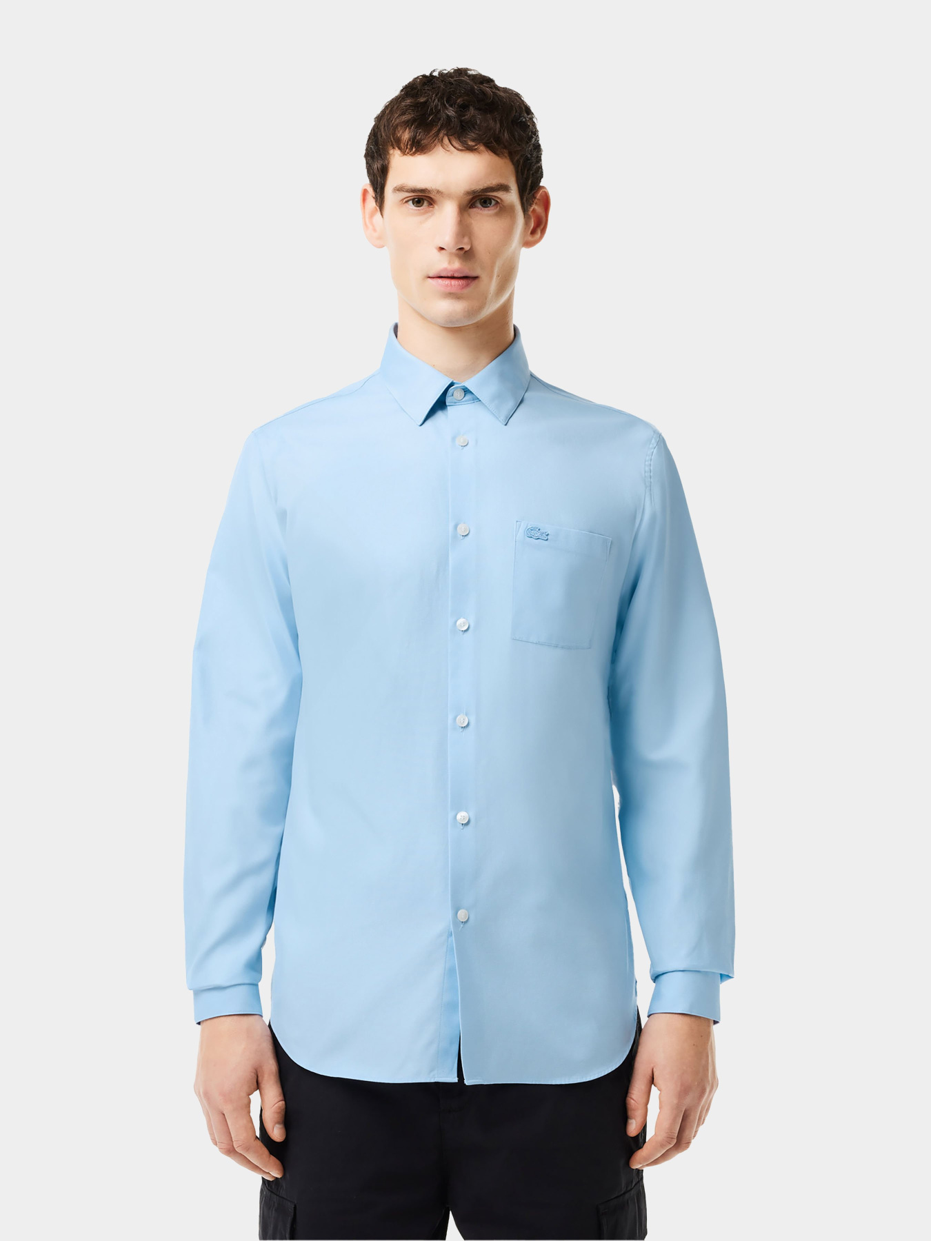 Рубашка повседневная Lacoste модель CH8522HBP Рубашка повседневная Lacoste модель CH8522HBP Фото