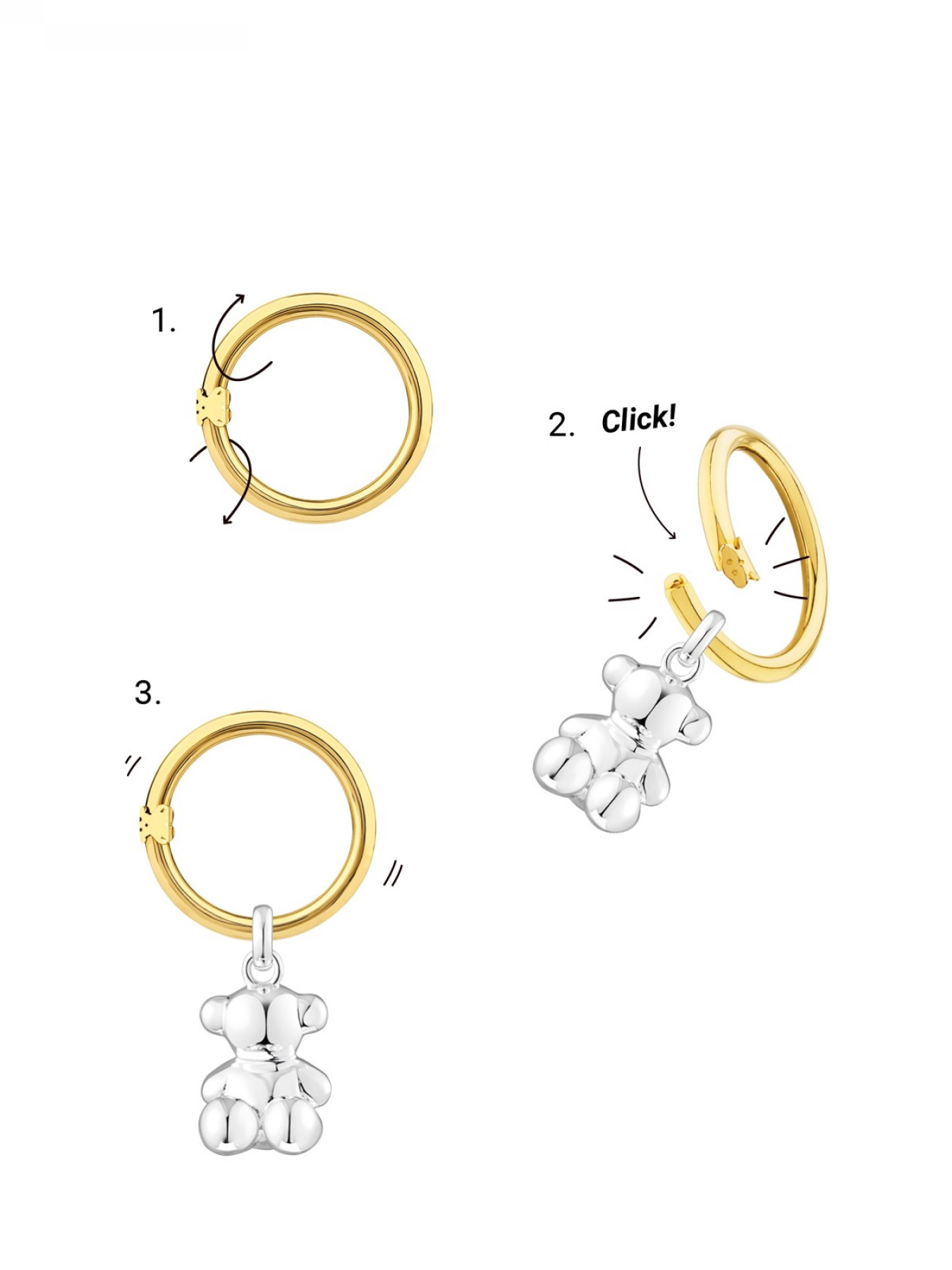 Кулони TOUS модель 100408750 Фото