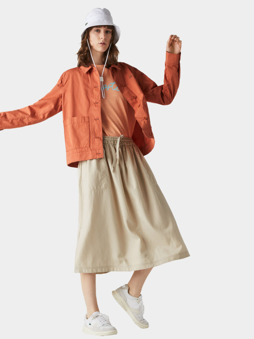 Спідниця міді Lacoste Модель JF0246E8M Фото