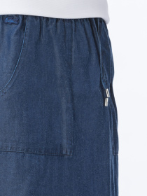 Джинсова спідниця Lacoste модель JF090303L Джинсова спідниця Lacoste модель JF090303L Фото