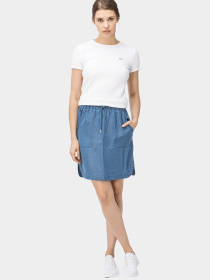 Джинсовая юбка Lacoste модель JF090303M Фото