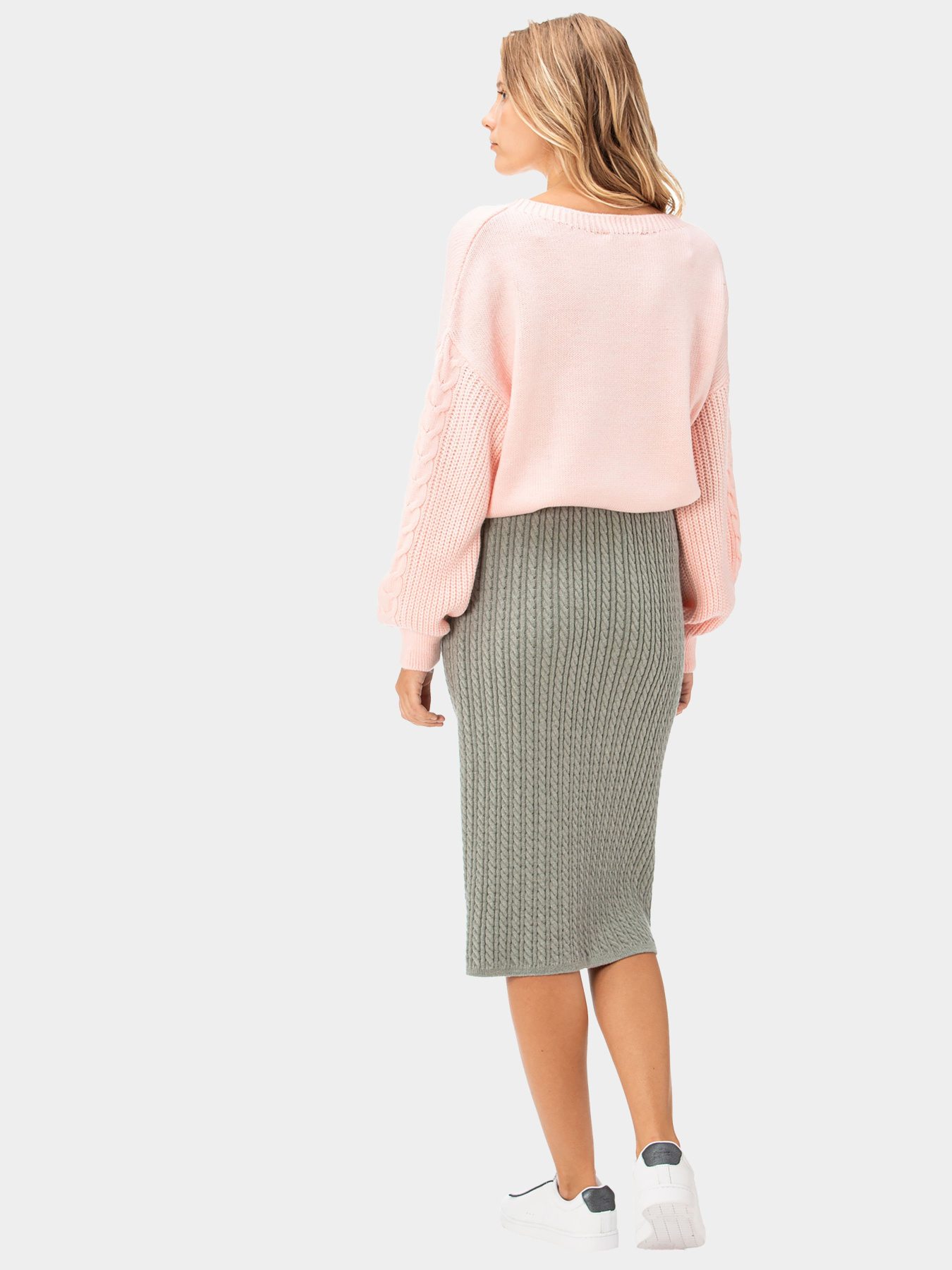 Спідниця міді Lacoste модель JF200606G Спідниця міді Lacoste модель JF200606G Фото