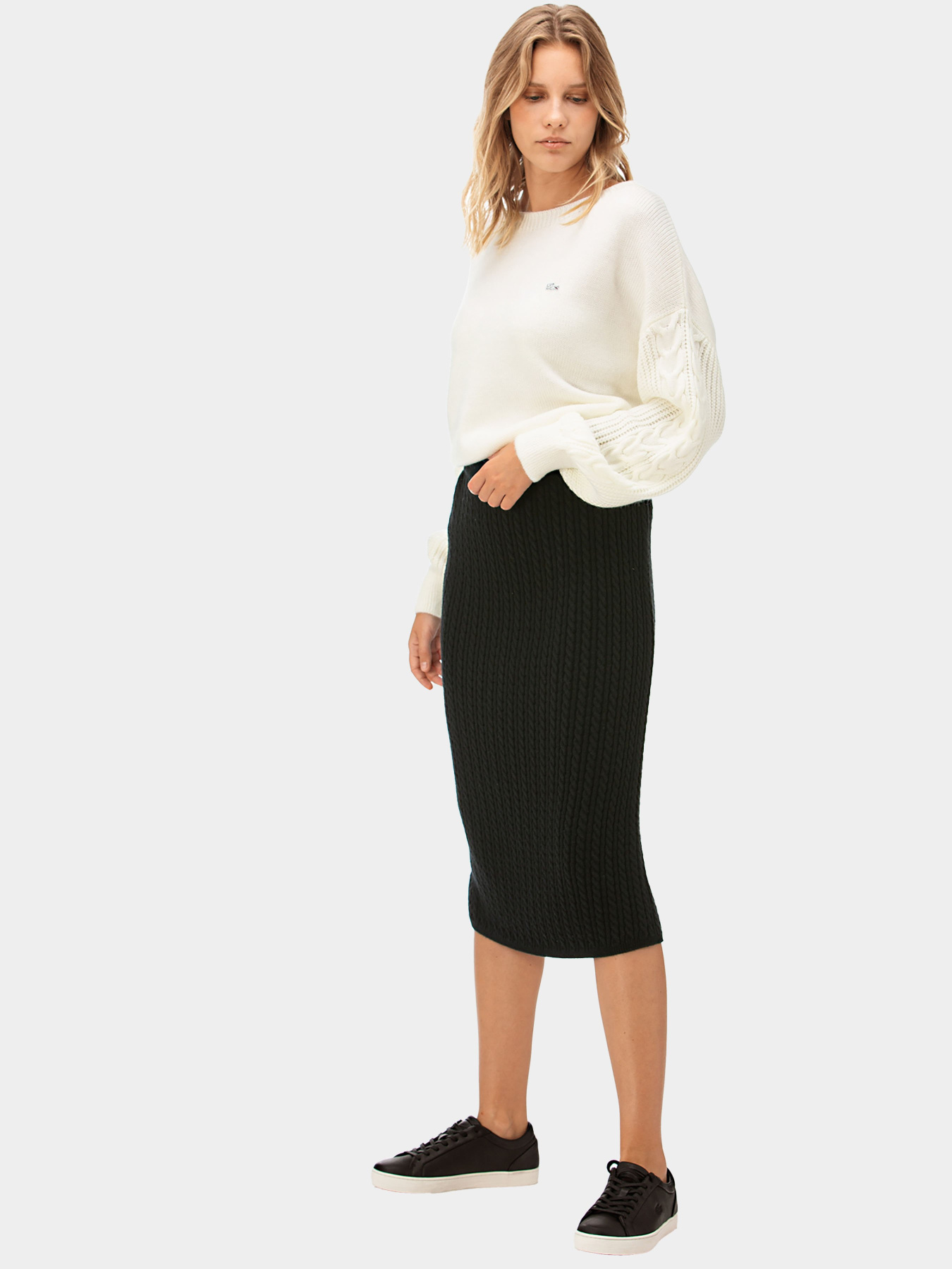 Юбка миди Lacoste модель JF200606S Фото