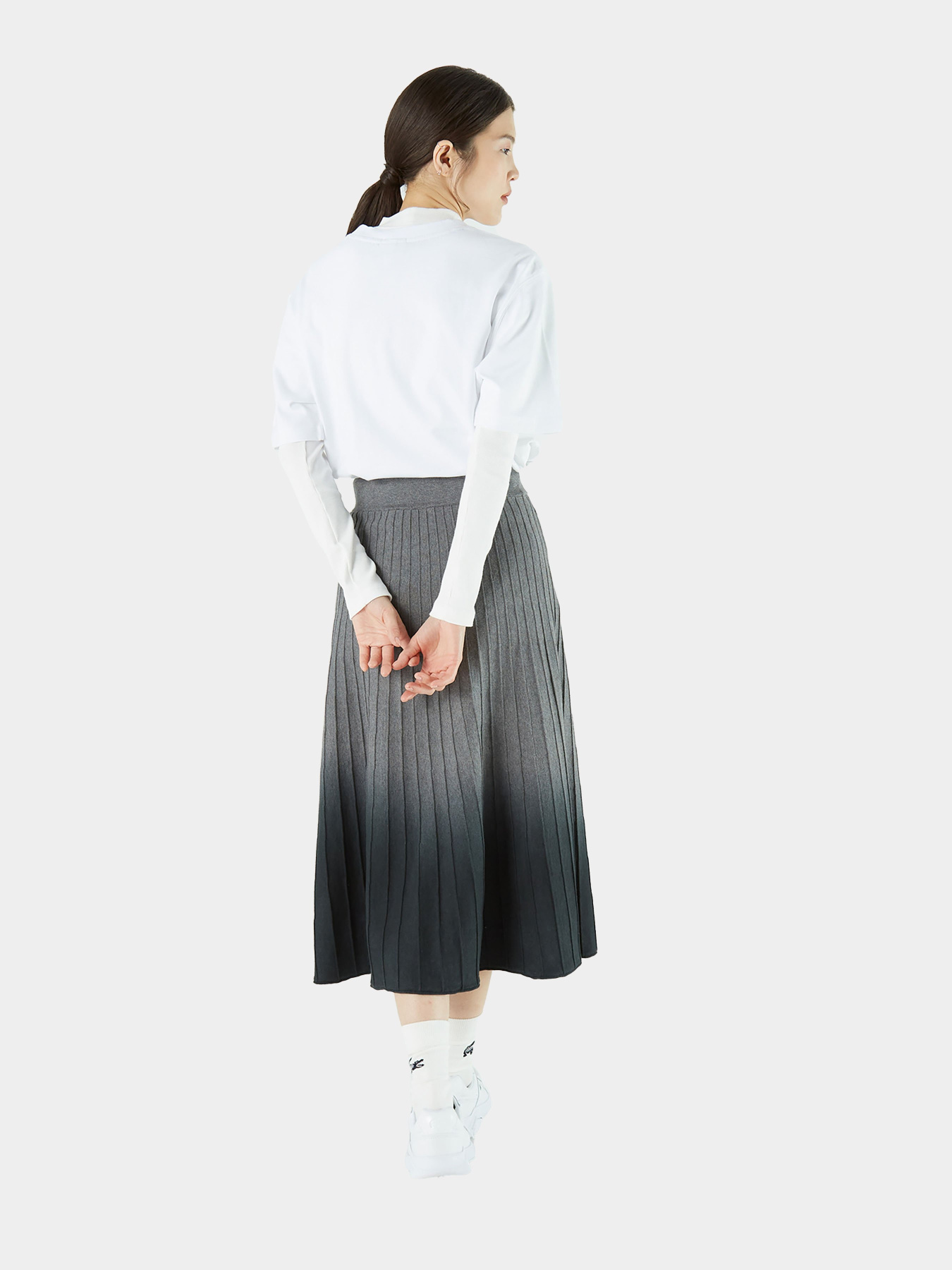 Юбка миди Lacoste модель JF222424G Фото