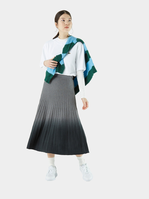 Юбка миди Lacoste модель JF222424G Фото